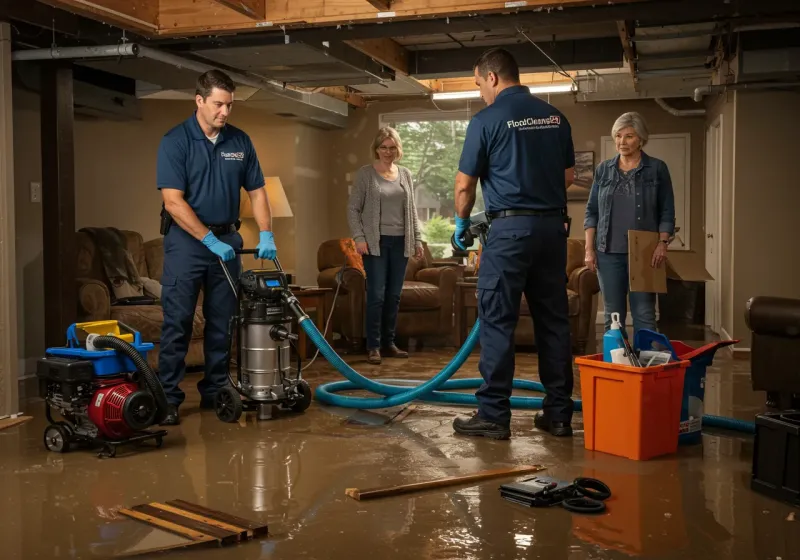 Basement Water Extraction and Removal Techniques process in Ahoskie, NC