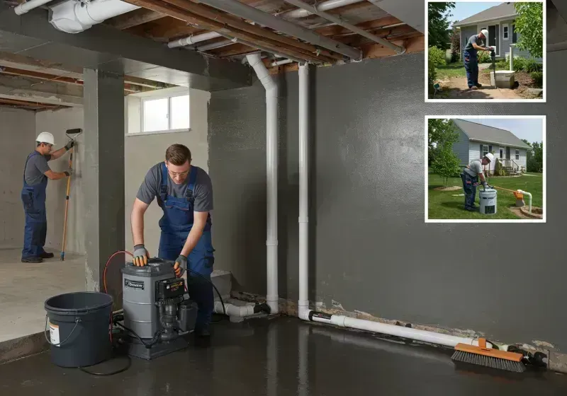 Basement Waterproofing and Flood Prevention process in Ahoskie, NC